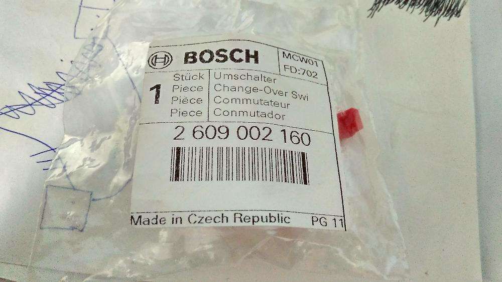 Selector de sentido de rotação Bosch