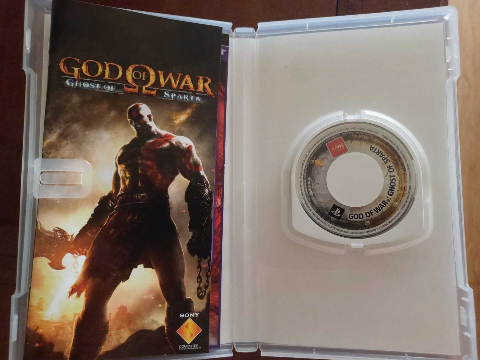 GOD OF WAR (Chains of Olympus/Ghost of Sparta) - PSP