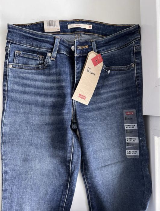 Джинси Levis сині скіні