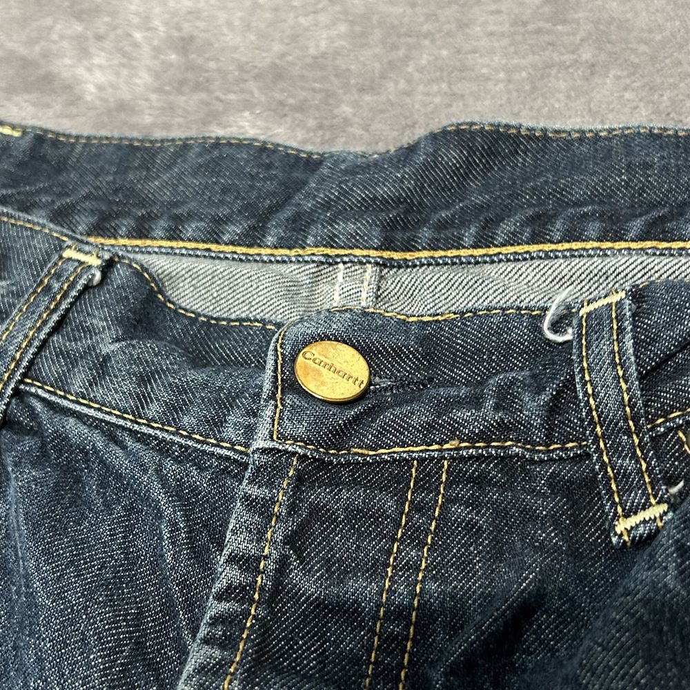 Spodnie jeansowe Carhartt Texas mini logo patch
