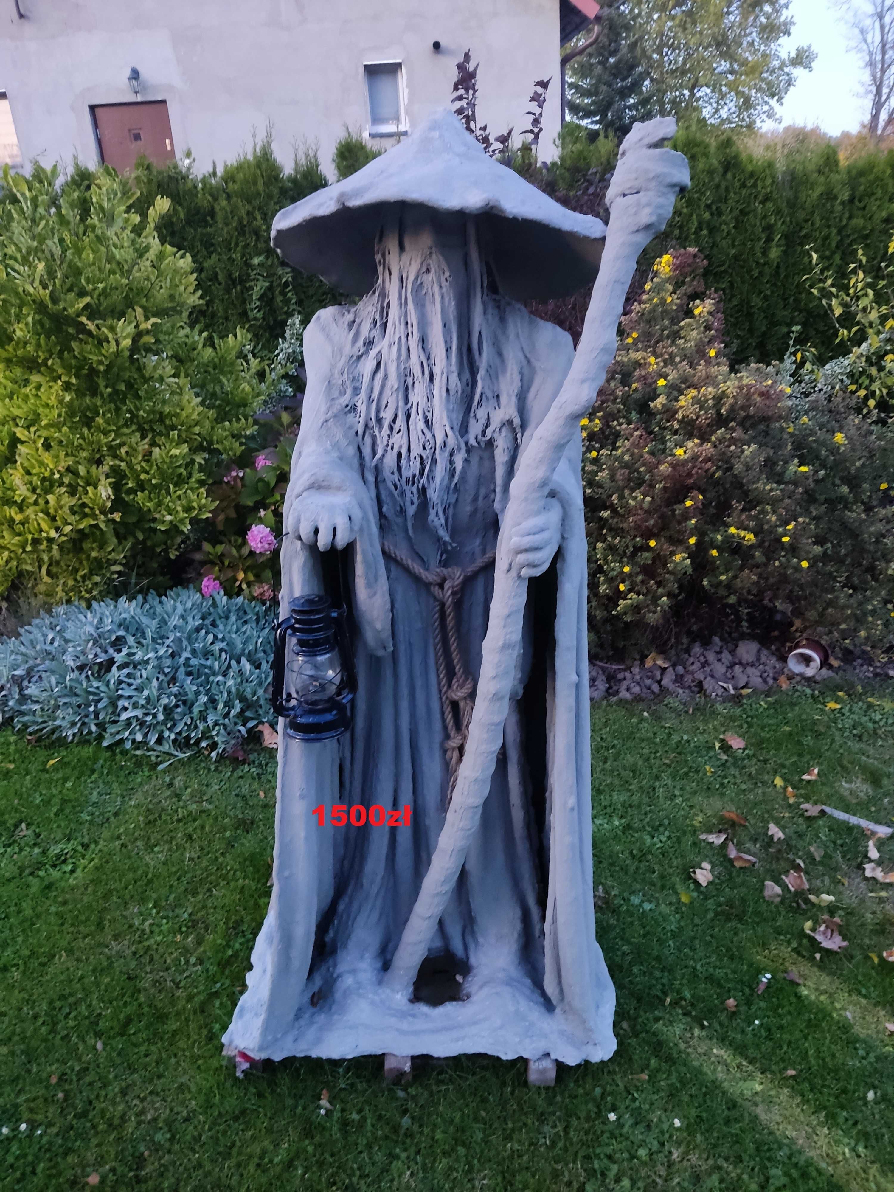 Gandalf szary duża figura ogrodowa z cementu