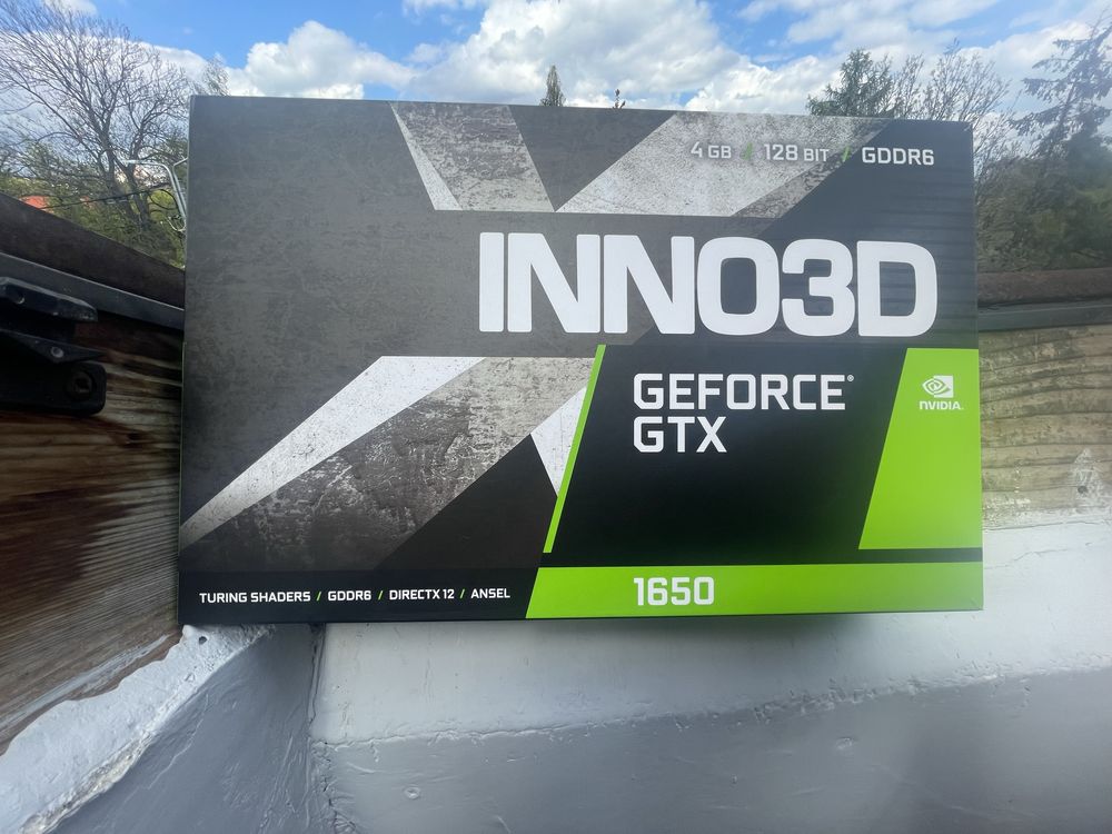 Karta graficzna inno3d nvidia geforce gtx 1650