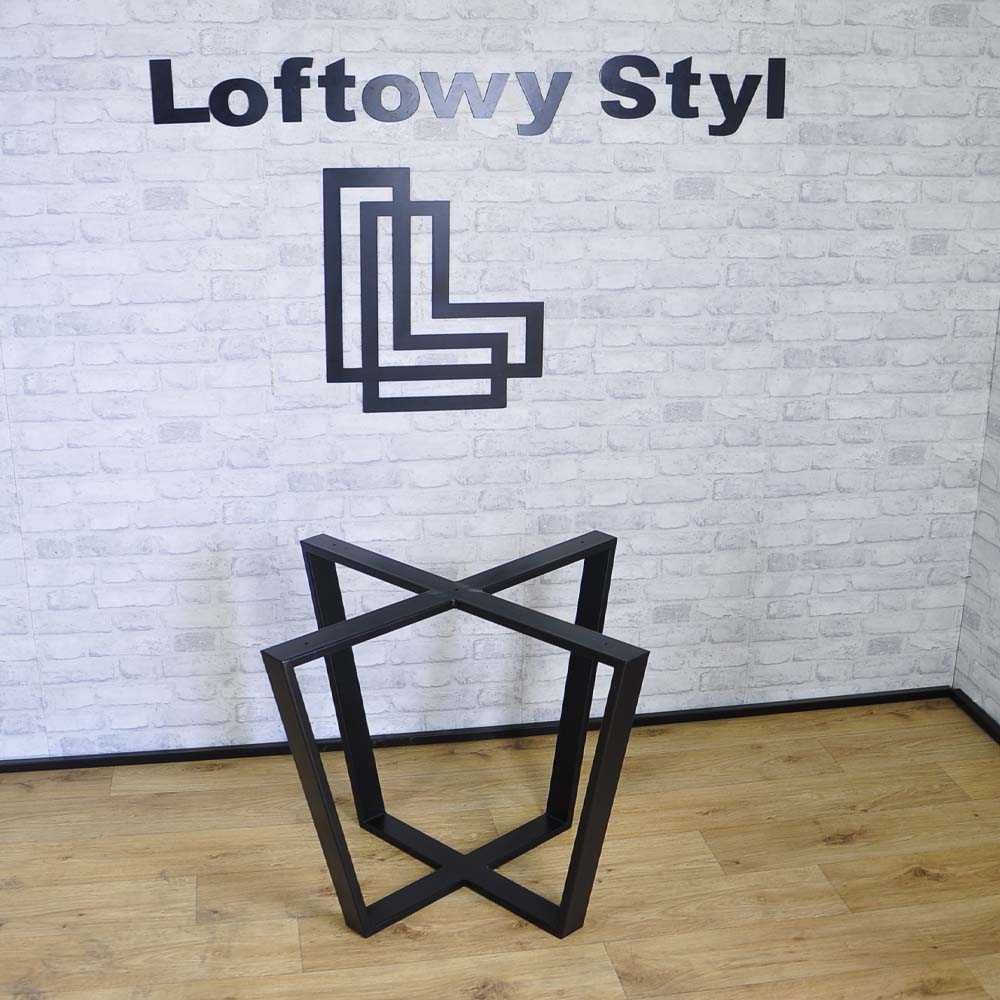 Podstawa do stolika okrągłego typu trapez w stylu loft 80/80 wys 68