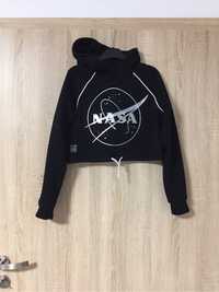 Bluza czarna dziewczeca Nasa Space Explorer rozmiar 146/152