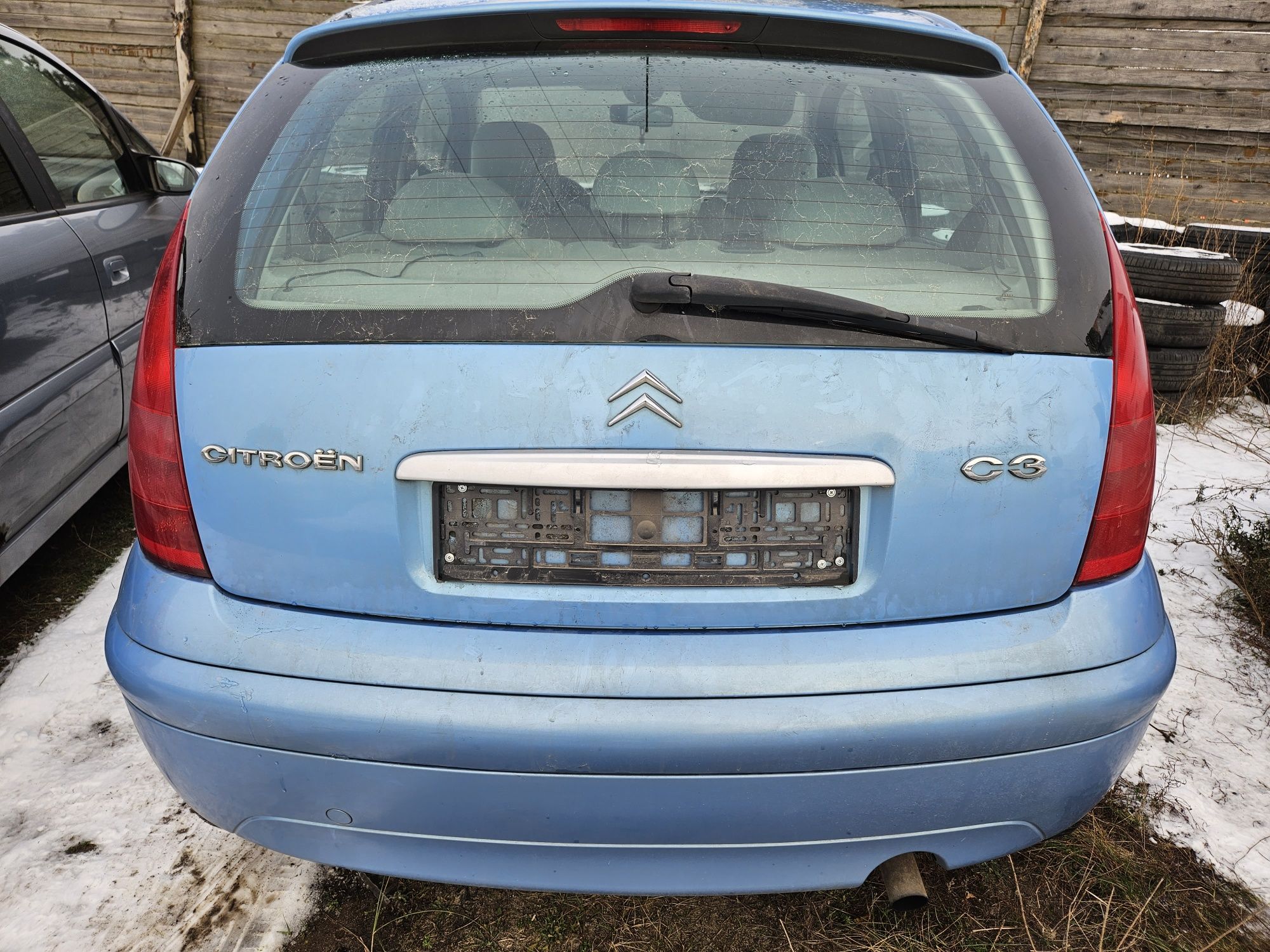 Citroën c3 zderzak maska lampa blotnik drzwi klapa koła pas KMYB