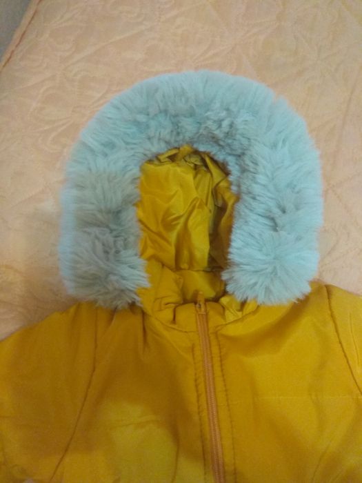 Зимовий комбінезон на дівчинку