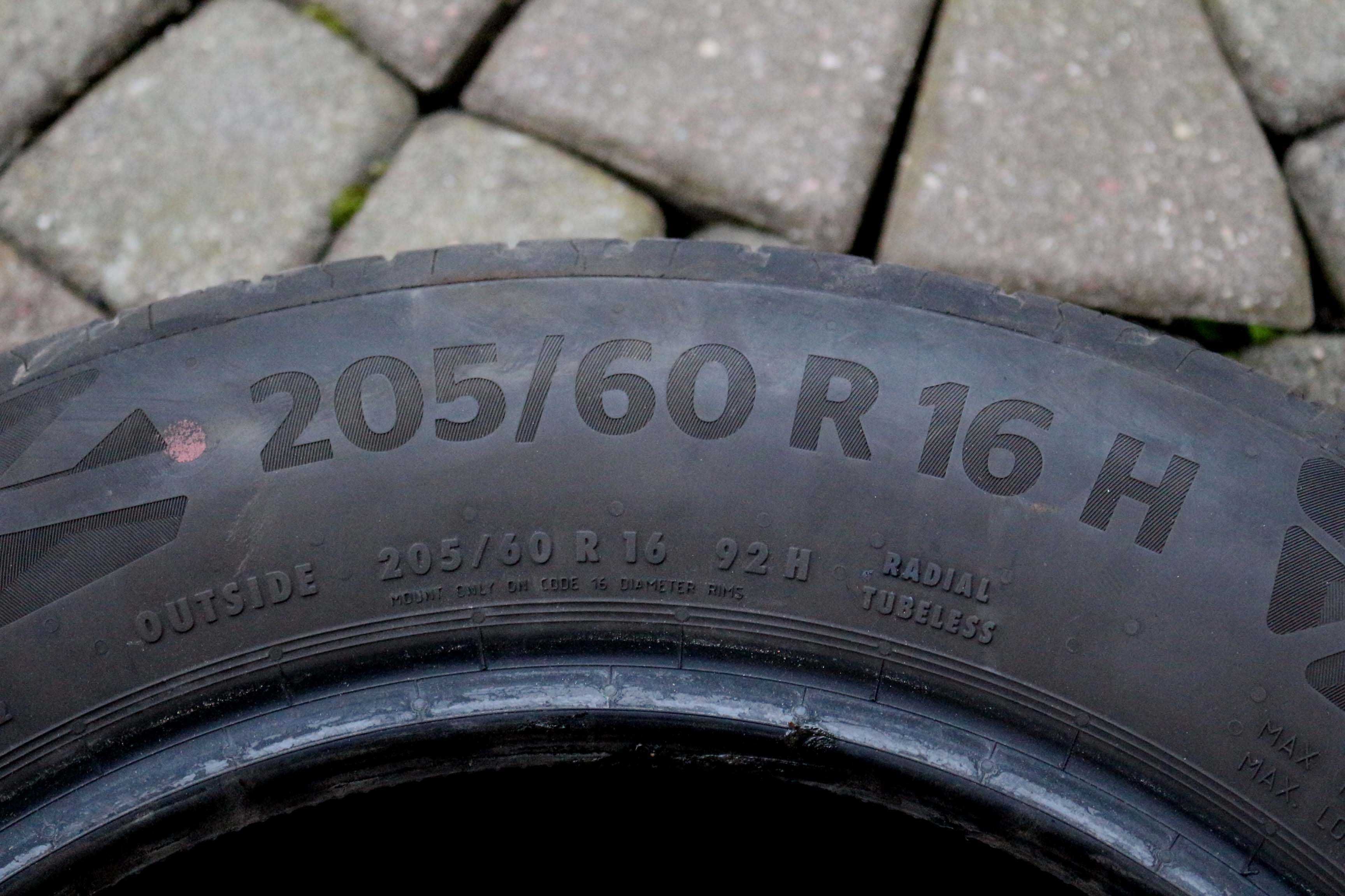 4x Continental ECOCONTACT 6 205/60R16 96H 2022