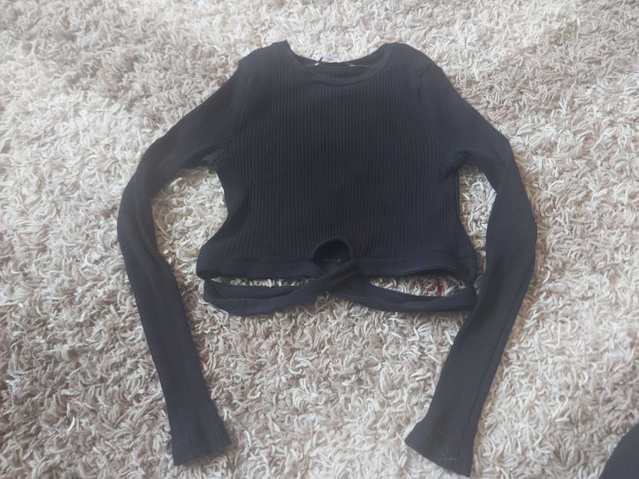 Короткий топ goldi з довгим рукавом