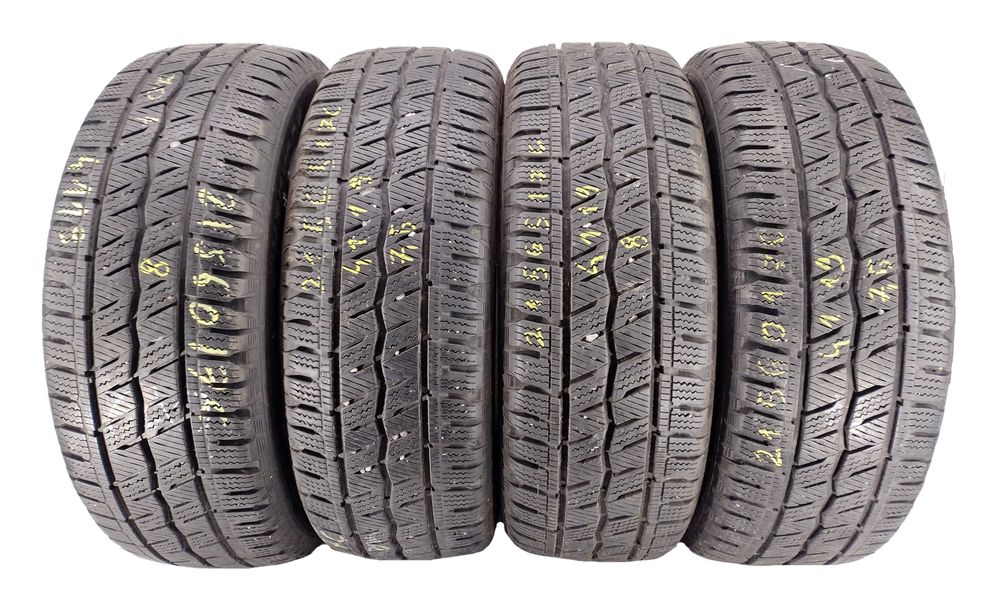 4x 215/60 R17C Hankook LV  opony zimowe 8 mm / kurier montaż