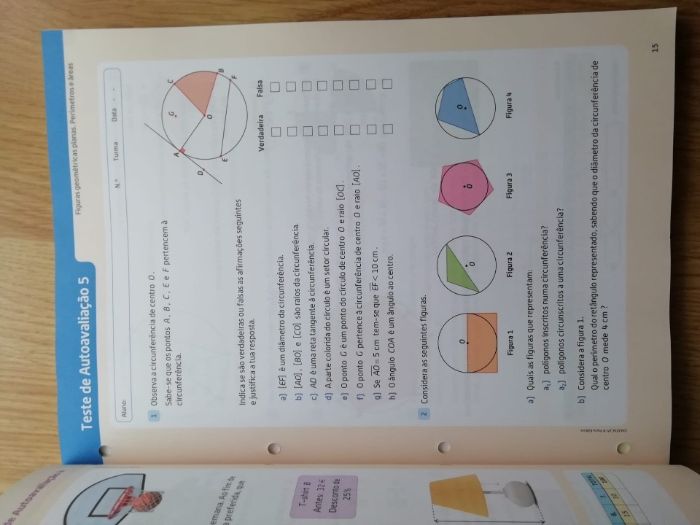 cad. atividades "Espaço" matemática 6ºano