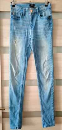 Jeansy skinny rurki roz S