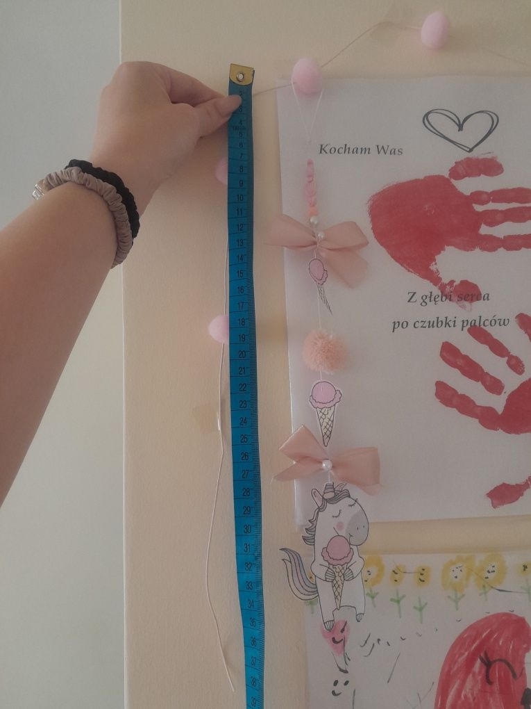 Nowe dwie zawieszki na ścianę dla dziewczynki
