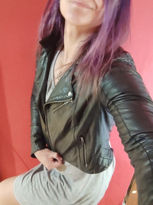 Косуха шкіряна куртка натуральна оригінал