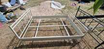 Cama de ferro Ikea 140cm x 200cm Branco