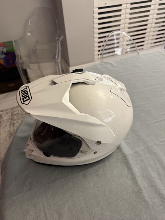 Capacete Shoei Adventure (Dual Sport) – Branco – Bom estado