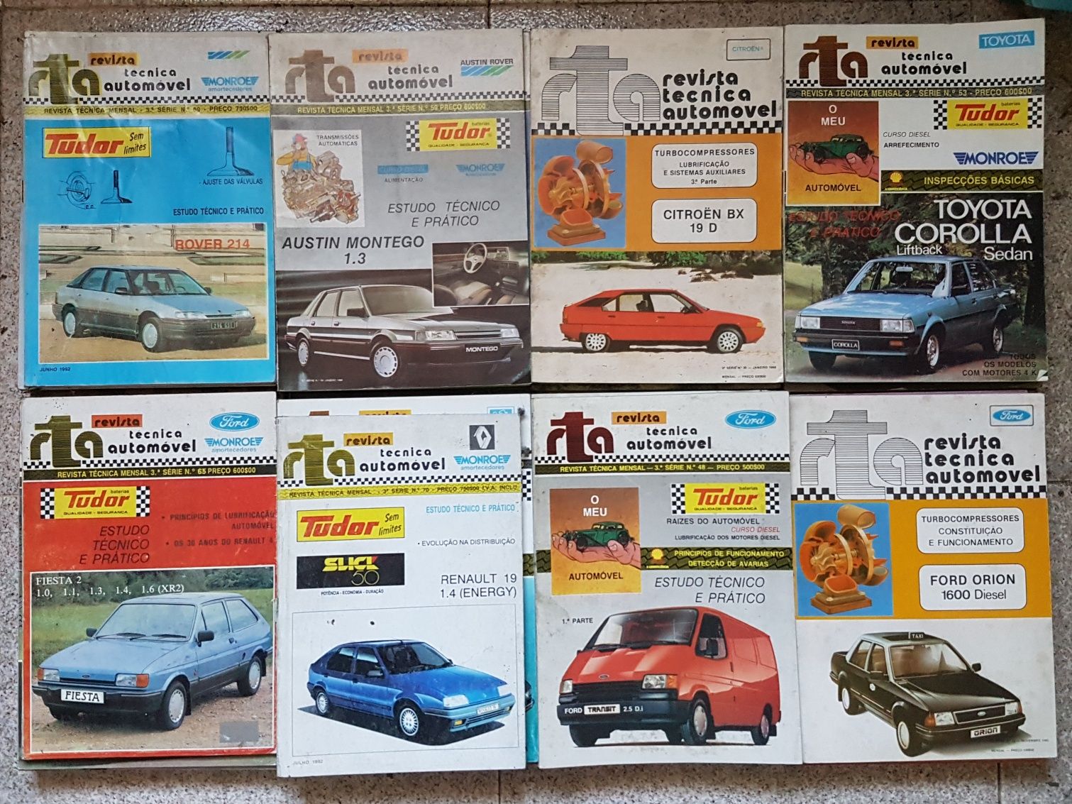 Revistas Tecnicas Automóvel