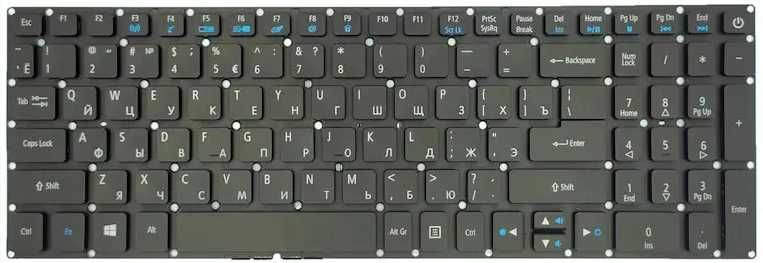 Підберемо клавіатуру з підсвіткою для ноутбука Acer