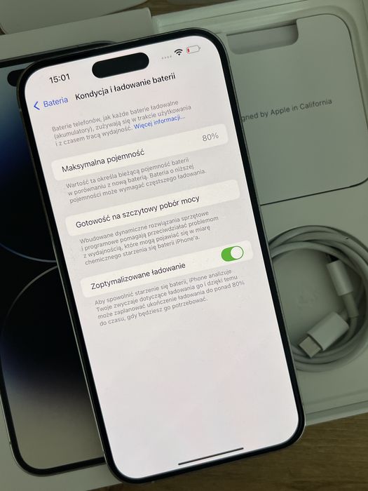 iPhone 14 Pro Max SILVER + Faktura