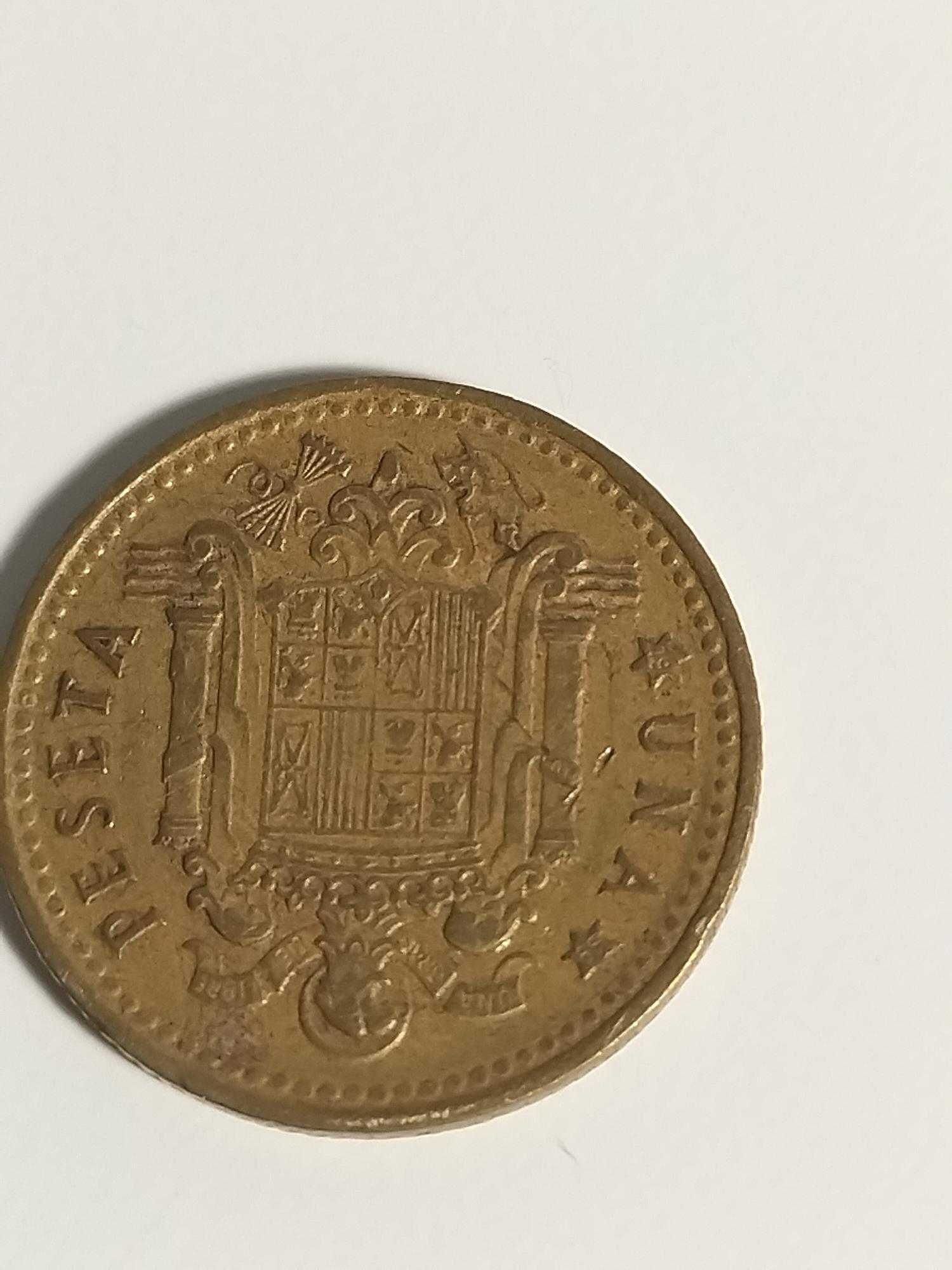 Moeda 1 Peseta-1966-Franco