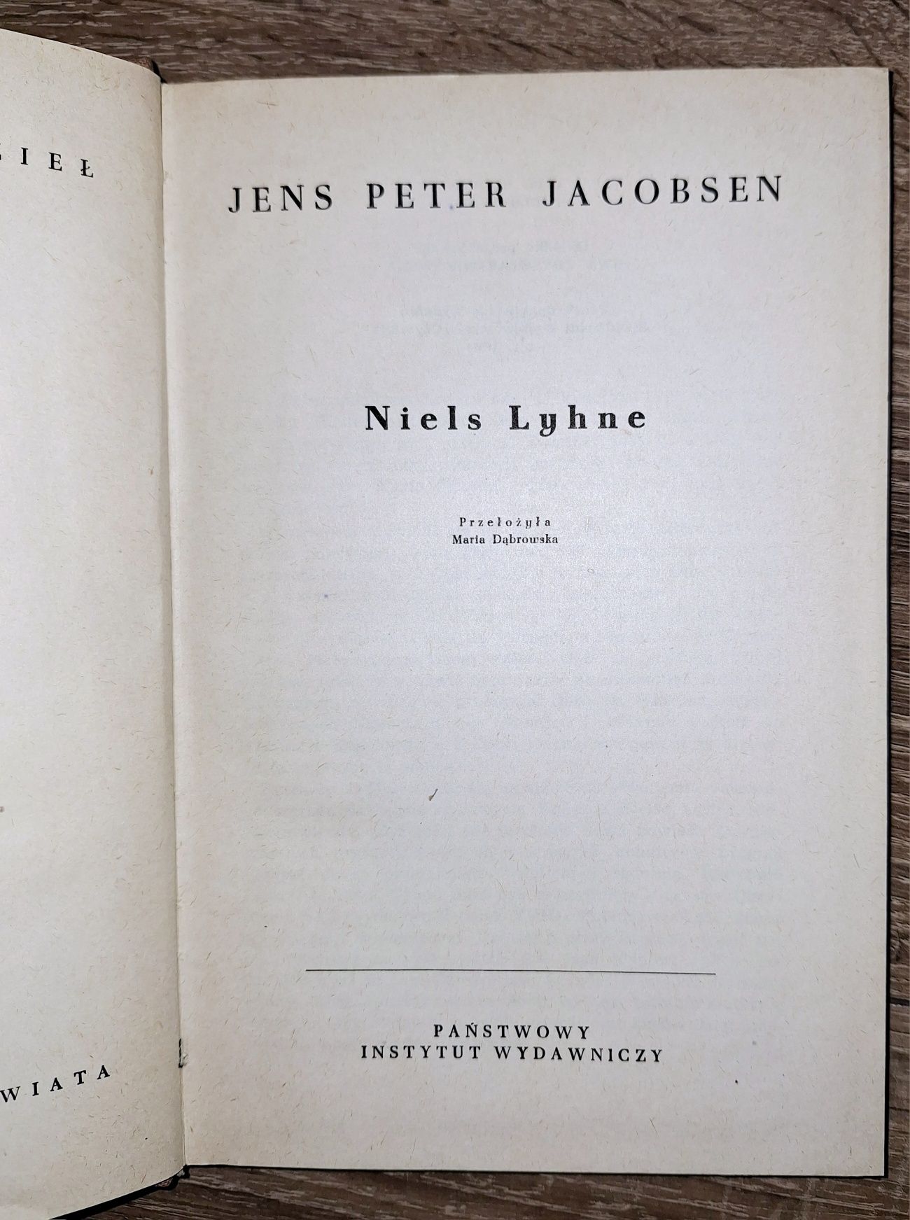 Niels  Lyhne Jens Peter Jacobsen