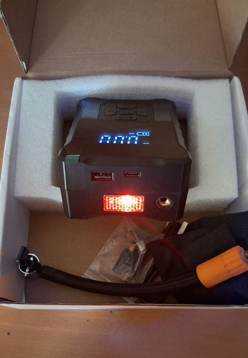 Bomba de inflar inteligente portátil
É um mini compressor de ar digit