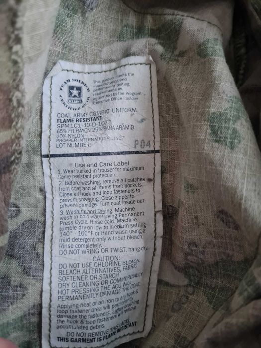 Bluza Mundur Medium Long US Army Multicam OCP ACU