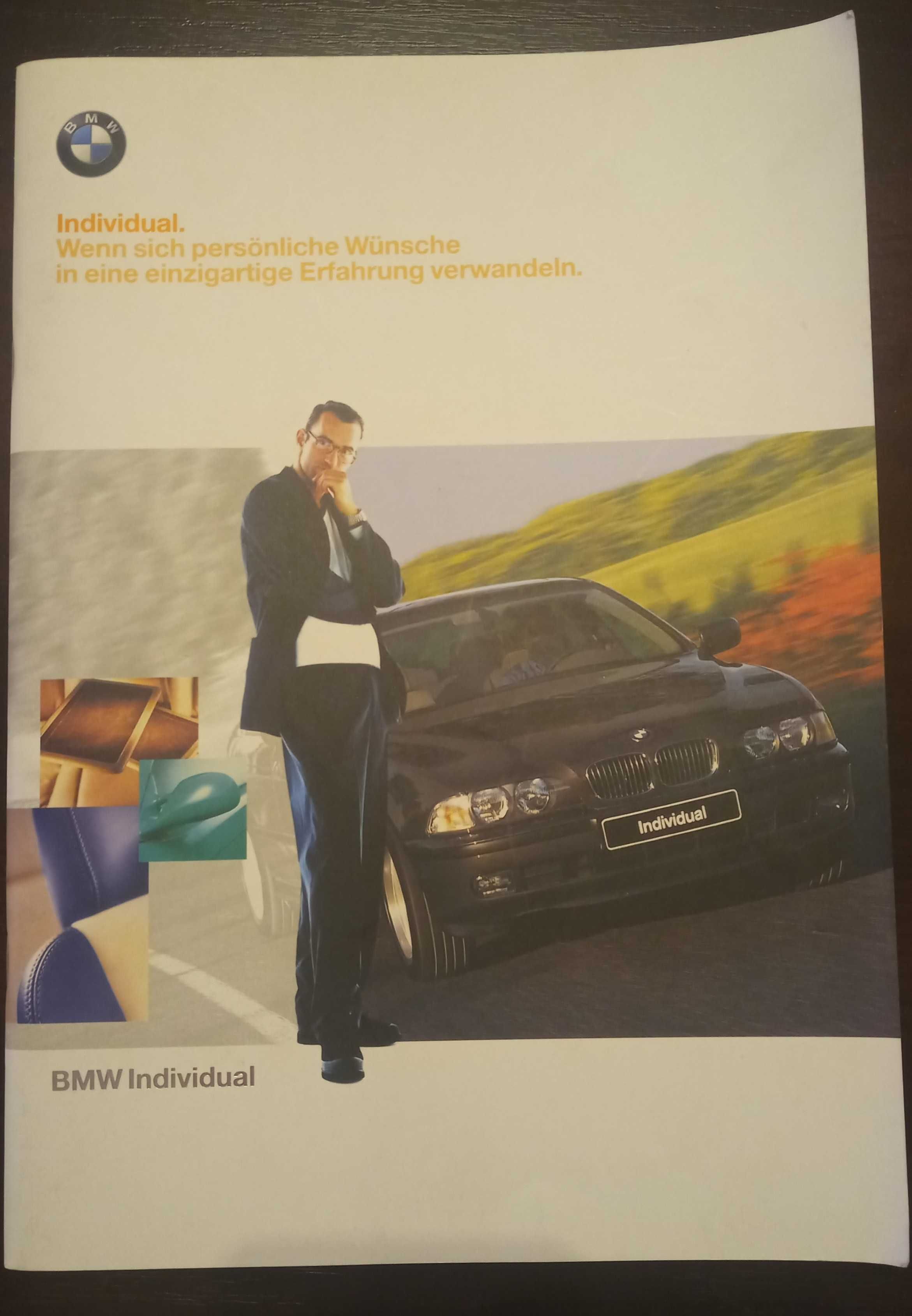 Katalog BMW Individual z lat'90 w języku niemieckim