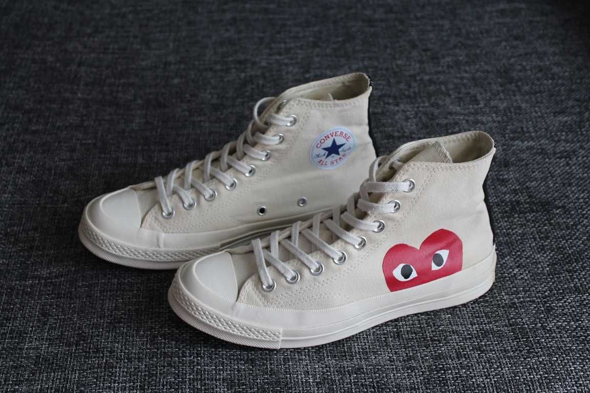 Кеди Comme des Garcons Play x Converse Chuck Taylor 70 Ориг 40-40.5р