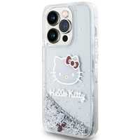 Etui Ochronne Hello Kitty Liquid Glitter Charms dla iPhone 14 Pro