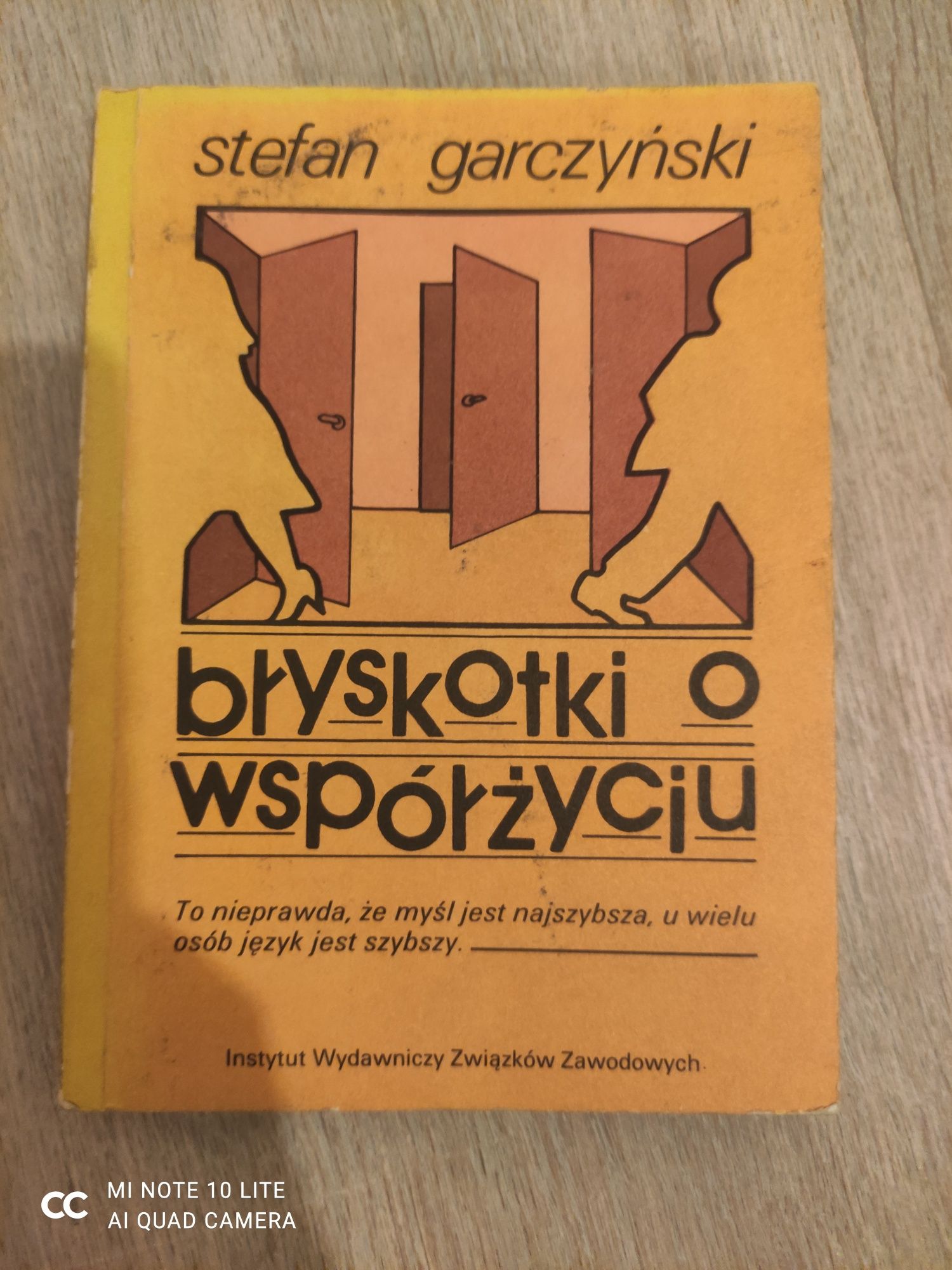 Książka "Błyskotki o współżyciu" Stefan Garczyński
