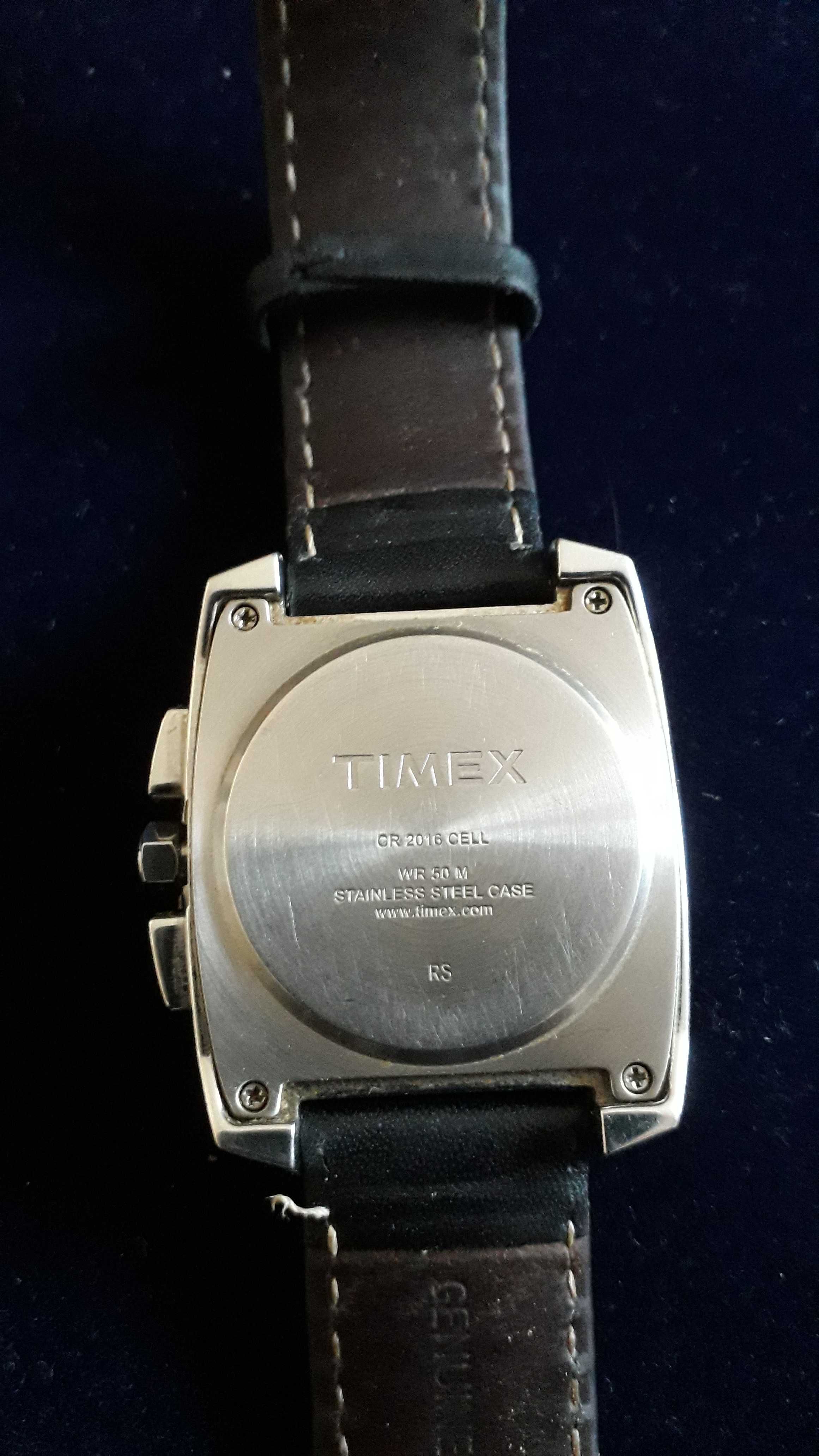 Timex zegarek chronograf podświetlany.
