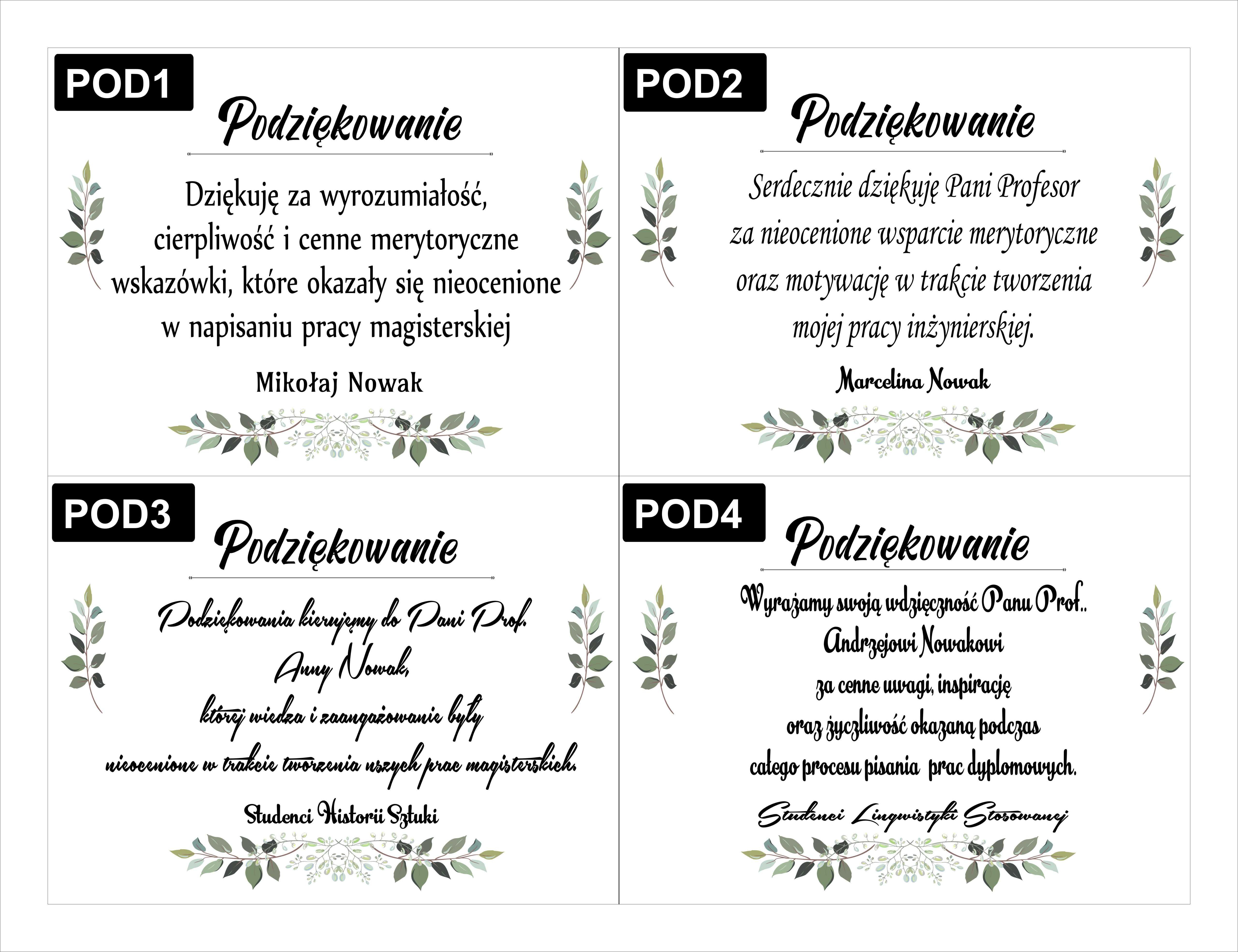Prezent dla promotora na obronę grawer, pudełko, BOX 25X17X11, WZORY