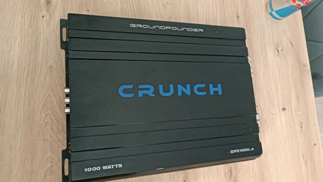 Wzmacniacz samochodowy crunch GPX1000.4
