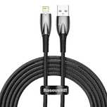 Baseus Glimmer Series kabel Usb-a - Lightning 480Mb/s 2.4a 2m czarny