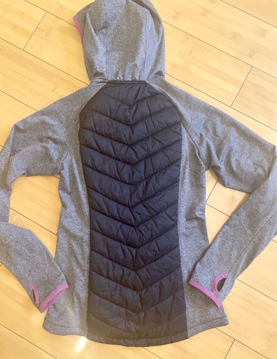 H&M sport xs s кофта на замке худи реглан