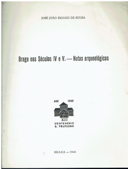 878 - Monografias - Livros sobre a Cidade de Braga 4