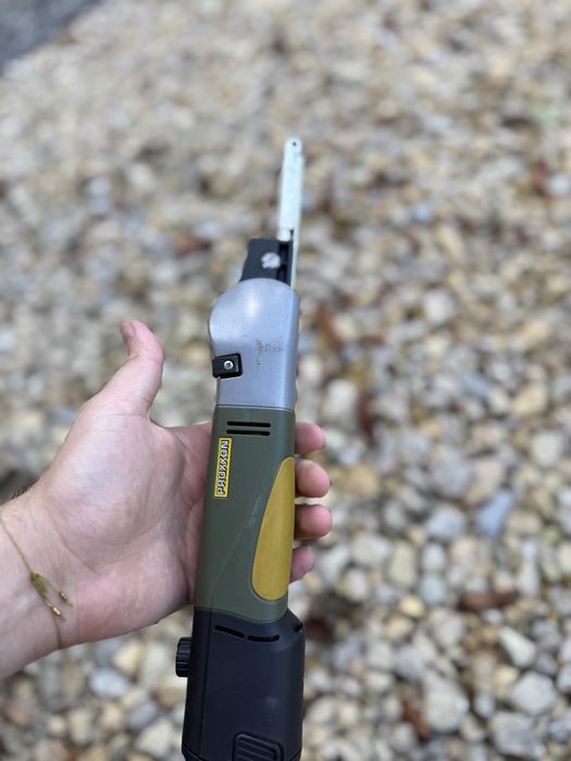 Proxxon - nowa szlifierka taśmowa + papier