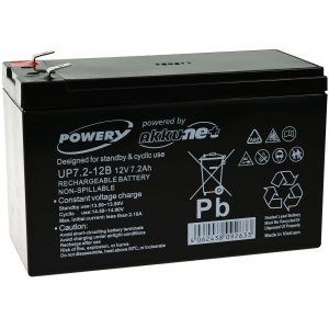 Powery Bateria de gel para SAI APC RBC17