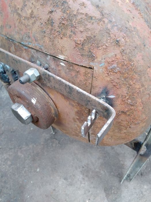 Буржуйка из баллона