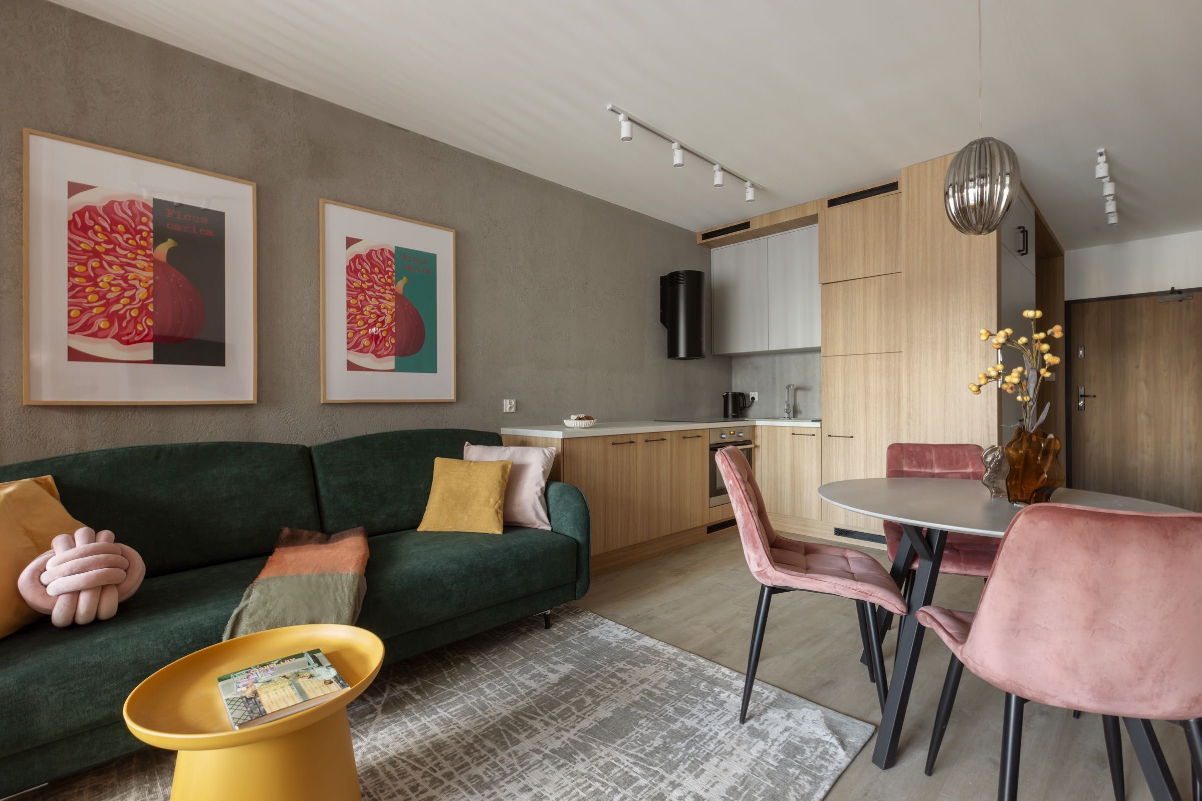 Apartament Śląska Ażurowe – nowoczesne, komfortowe studio dla czwórki