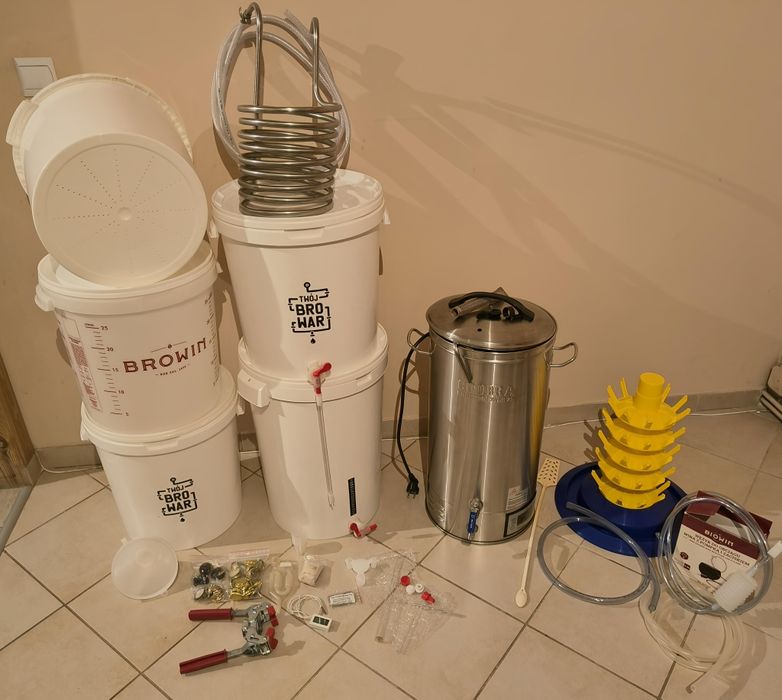 Zestaw piwowarski - kocioł warzelny Coobra Craft Brewer 25