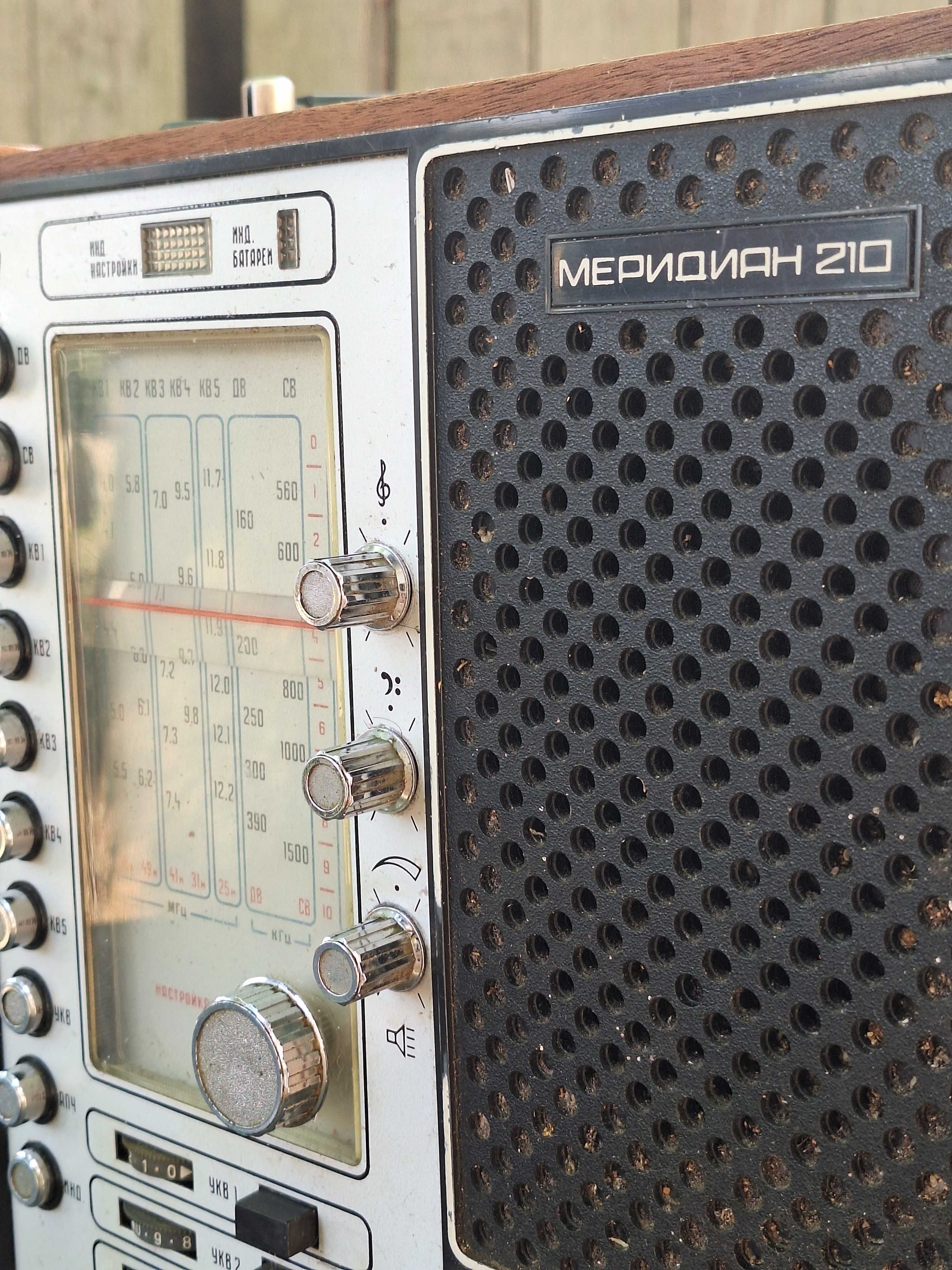 радіоприймач "меридиан 210"
