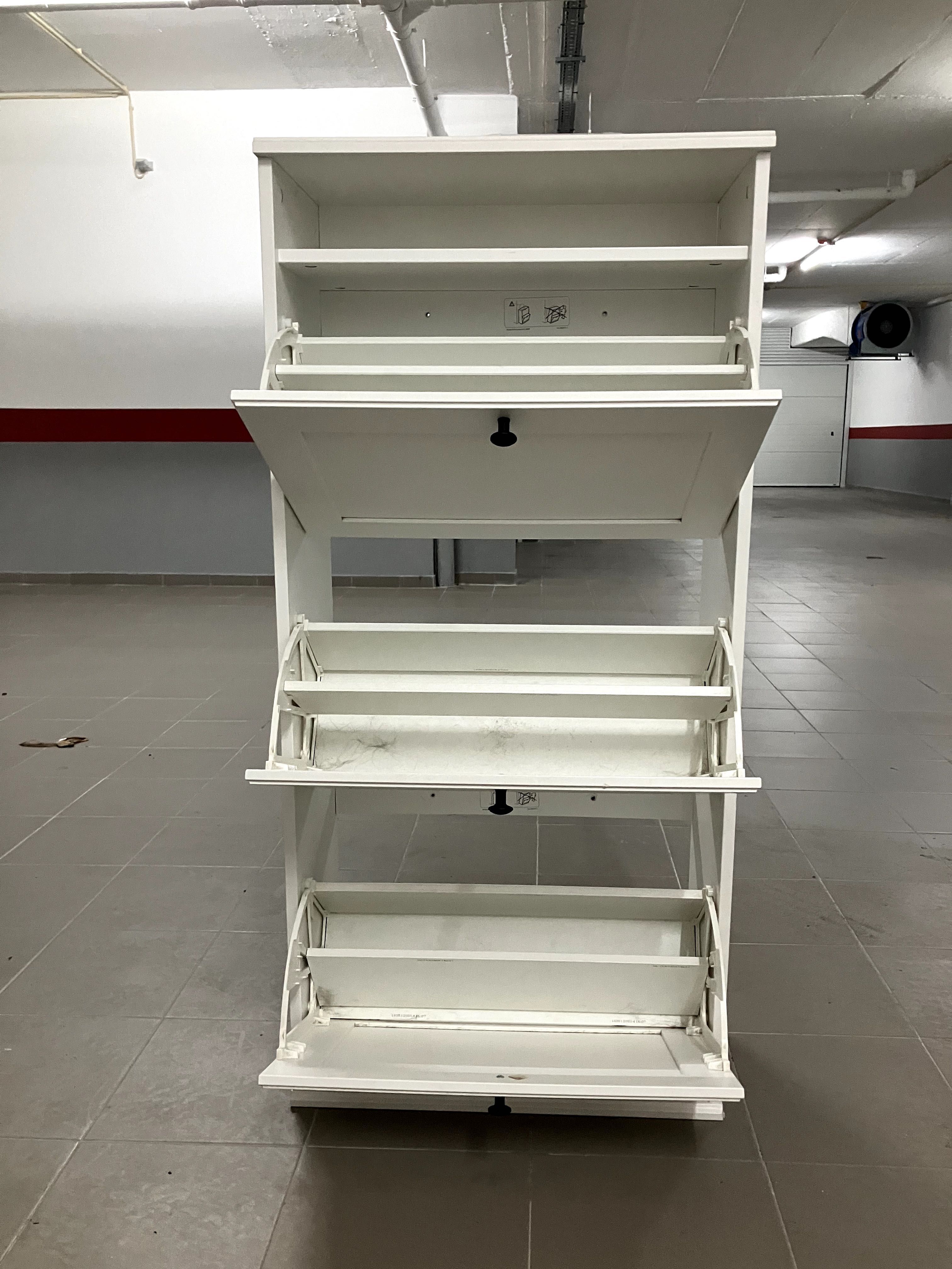 Sapateira BRUSALI IKEA branca
