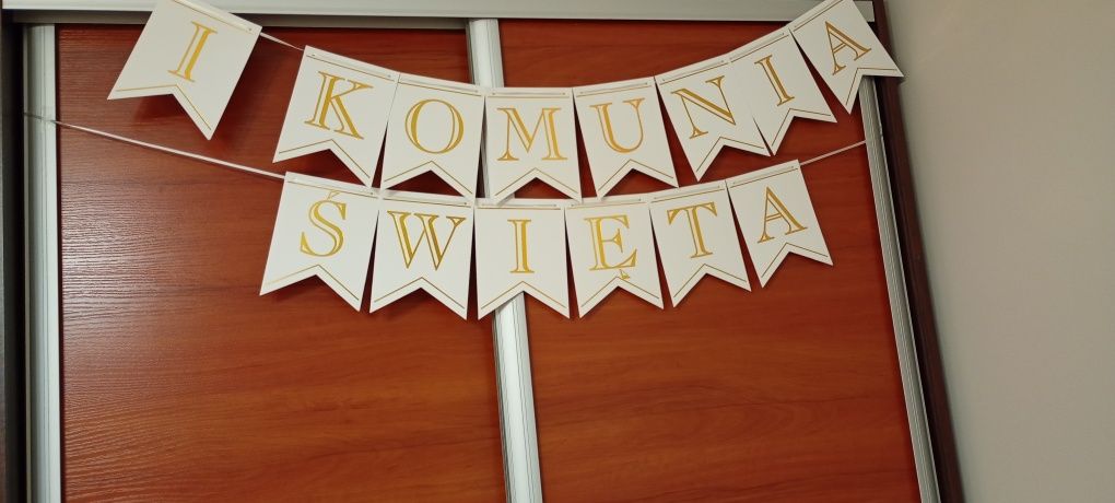 Ozdoby na komunię