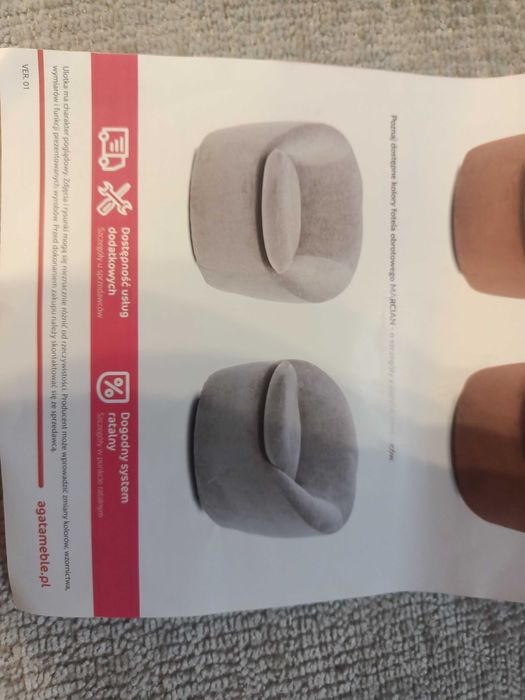 Nowy fotel na gwarancji