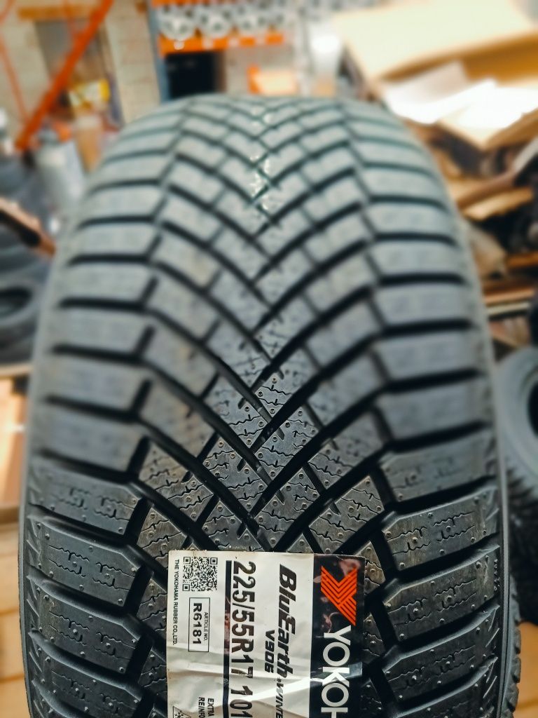 NOWA! Opona Zimowa 225/55R17 Yokohama BlueEarth*Winter V906 WYSYŁKA