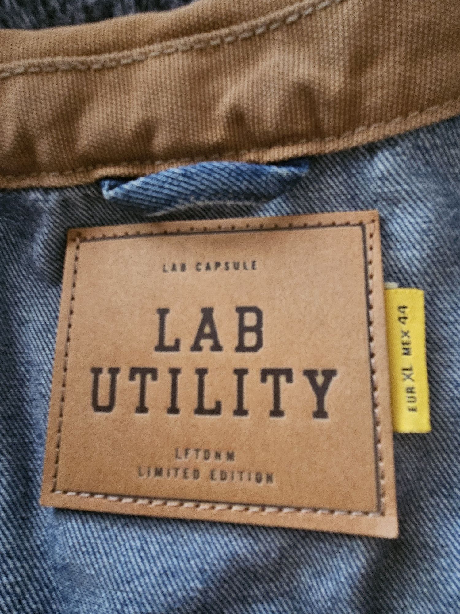 Casaco denim lab utility XL