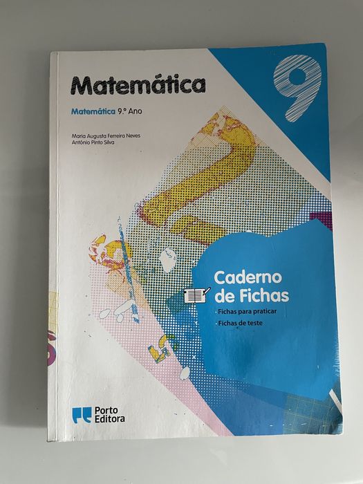 Caderno de atividades Matemática 9.º ano
