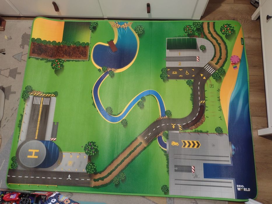 Mata brio do kolejki drewnianej stan idealny