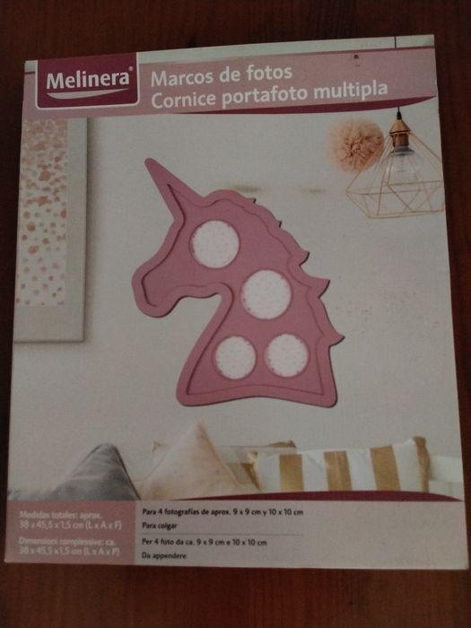 Quadro unicórnio para fotos